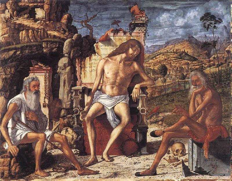 CARPACCIO, Vittore The Meditation on the Passion dsgf Spain oil painting art